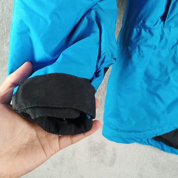 PRECISION MOUNTAINEERING Men Ski Jacket Size MEDIUM Two Tone Full Zip W/ Pockets - Picture 7 of 15